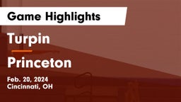 Turpin  vs Princeton  Game Highlights - Feb. 20, 2024
