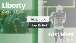 Matchup: Liberty  vs. East River  2016