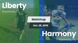 Matchup: Liberty  vs. Harmony  2016