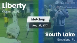 Matchup: Liberty  vs. South Lake  2017