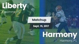 Matchup: Liberty  vs. Harmony  2017