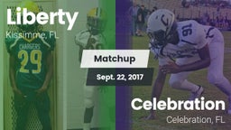 Matchup: Liberty  vs. Celebration  2017