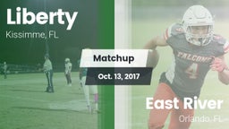 Matchup: Liberty  vs. East River  2017