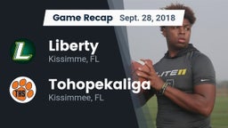 Recap: Liberty  vs. Tohopekaliga  2018