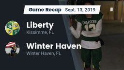 Recap: Liberty  vs. Winter Haven  2019