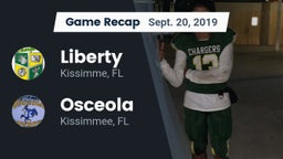 Recap: Liberty  vs. Osceola  2019