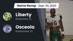 Recap: Liberty  vs. Osceola  2020
