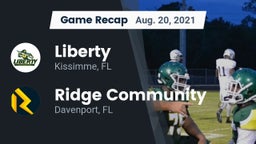 Recap: Liberty  vs. Ridge Community  2021