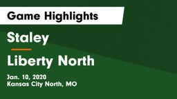 Staley  vs Liberty North Game Highlights - Jan. 10, 2020