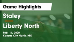 Staley  vs Liberty North Game Highlights - Feb. 11, 2020