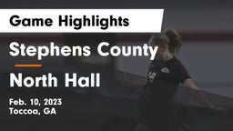 Stephens County  vs North Hall  Game Highlights - Feb. 10, 2023
