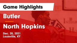 Butler  vs North Hopkins  Game Highlights - Dec. 20, 2021
