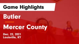 Butler  vs Mercer County  Game Highlights - Dec. 22, 2021