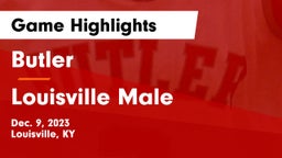 Butler  vs Louisville Male  Game Highlights - Dec. 9, 2023