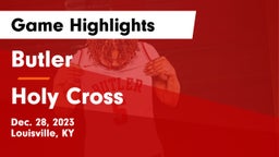 Butler  vs Holy Cross  Game Highlights - Dec. 28, 2023