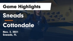 Sneads  vs Cottondale  Game Highlights - Nov. 2, 2021