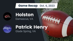 Recap: Holston  vs. Patrick Henry  2023