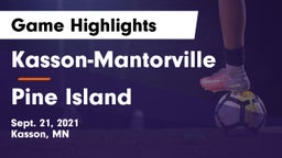 Kasson-Mantorville  vs Pine Island  Game Highlights - Sept. 21, 2021