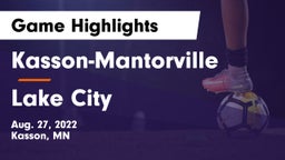 Kasson-Mantorville  vs Lake City  Game Highlights - Aug. 27, 2022