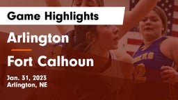 Arlington  vs Fort Calhoun  Game Highlights - Jan. 31, 2023