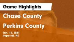 Chase County  vs Perkins County  Game Highlights - Jan. 14, 2021