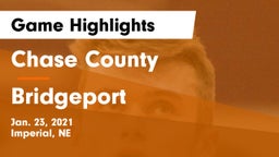 Chase County  vs Bridgeport  Game Highlights - Jan. 23, 2021
