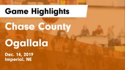 Chase County  vs Ogallala  Game Highlights - Dec. 14, 2019