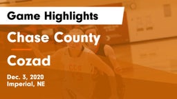 Chase County  vs Cozad  Game Highlights - Dec. 3, 2020