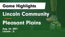 Lincoln Community  vs Pleasant Plains  Game Highlights - Aug. 26, 2021