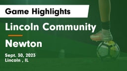 Lincoln Community  vs Newton  Game Highlights - Sept. 30, 2023