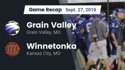 Recap: Grain Valley  vs. Winnetonka  2019