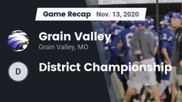 Recap: Grain Valley  vs. District Championship 2020