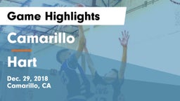 Camarillo  vs Hart  Game Highlights - Dec. 29, 2018