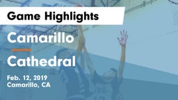 Camarillo  vs Cathedral  Game Highlights - Feb. 12, 2019