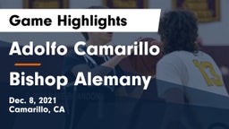 Adolfo Camarillo  vs Bishop Alemany  Game Highlights - Dec. 8, 2021