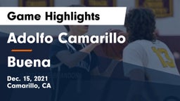 Adolfo Camarillo  vs Buena  Game Highlights - Dec. 15, 2021