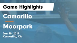 Camarillo  vs Moorpark  Game Highlights - Jan 20, 2017