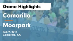 Camarillo  vs Moorpark  Game Highlights - Feb 9, 2017