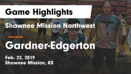Shawnee Mission Northwest  vs Gardner-Edgerton  Game Highlights - Feb. 22, 2019