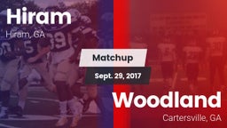 Matchup: Hiram  vs. Woodland  2017