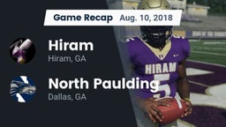 Recap: Hiram  vs. North Paulding  2018