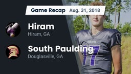 Recap: Hiram  vs. South Paulding  2018