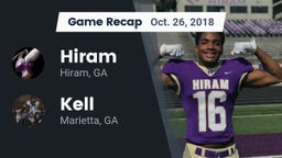 Recap: Hiram  vs. Kell  2018