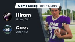 Recap: Hiram  vs. Cass  2019