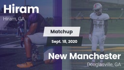 Matchup: Hiram  vs. New Manchester  2020
