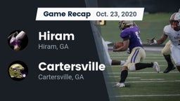 Recap: Hiram  vs. Cartersville  2020