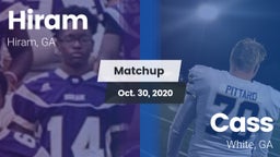 Matchup: Hiram  vs. Cass  2020