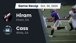 Recap: Hiram  vs. Cass  2020
