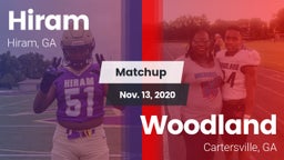 Matchup: Hiram  vs. Woodland  2020