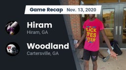Recap: Hiram  vs. Woodland  2020